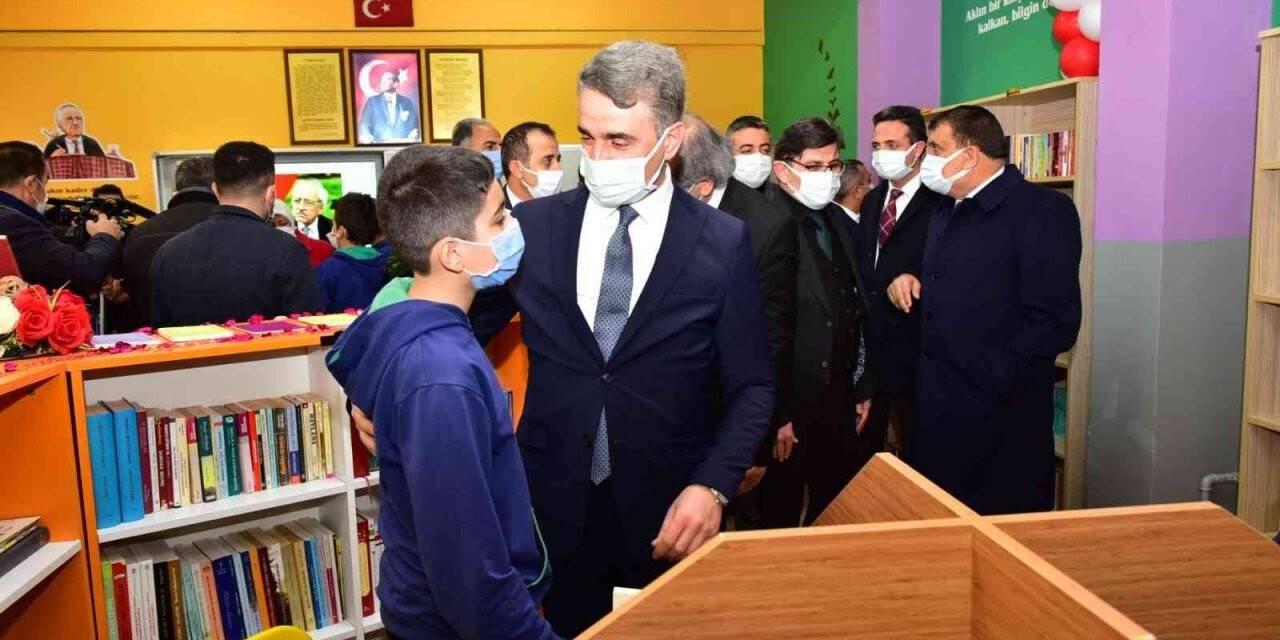 Malatya’da 86 okul kütüphaneye kavuştu