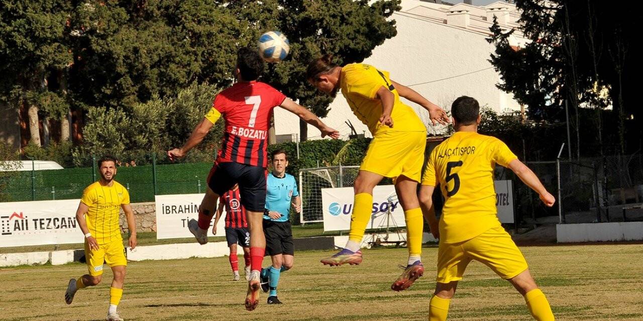 Alaçatıspor, ilk yarıyı galibiyetle kapattı