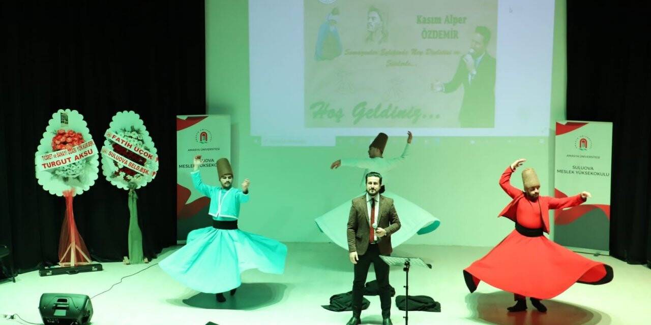 Mevlana ve Yunus Emre, Suluova MYO’da şiirlerle anıldı