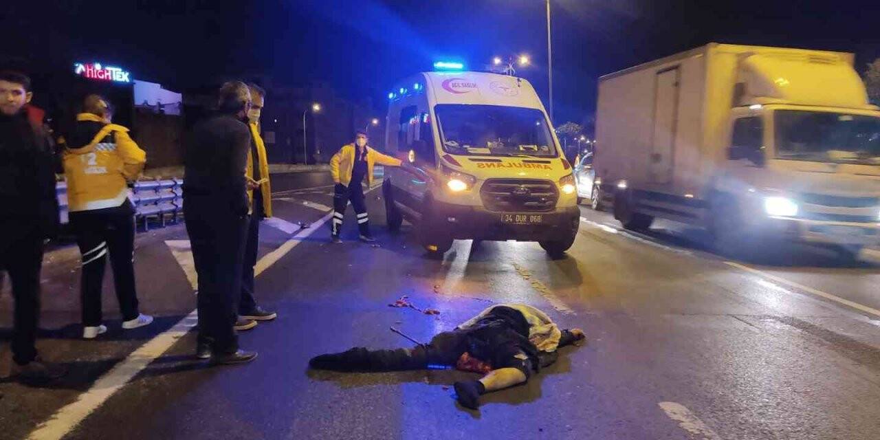 Bayrampaşa’da otomobilin çarptığı yaya hayatını kaybetti