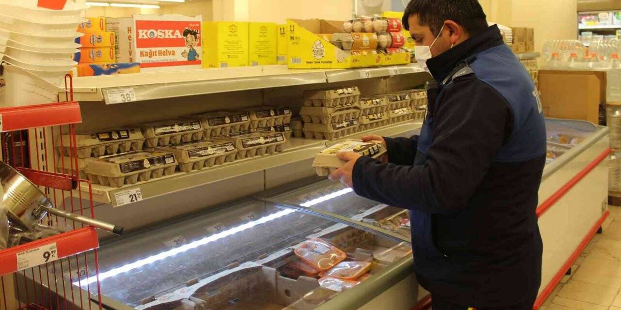 Marketlerdeki gıda denetimleri sürüyor