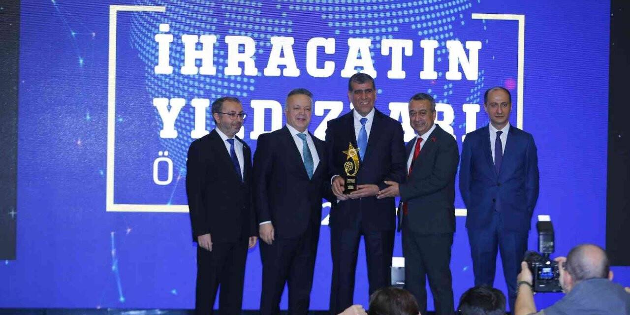 Türkiye sektör şampiyonu Altunkaya’ya , "İhracatın Yıldızı" ödülü