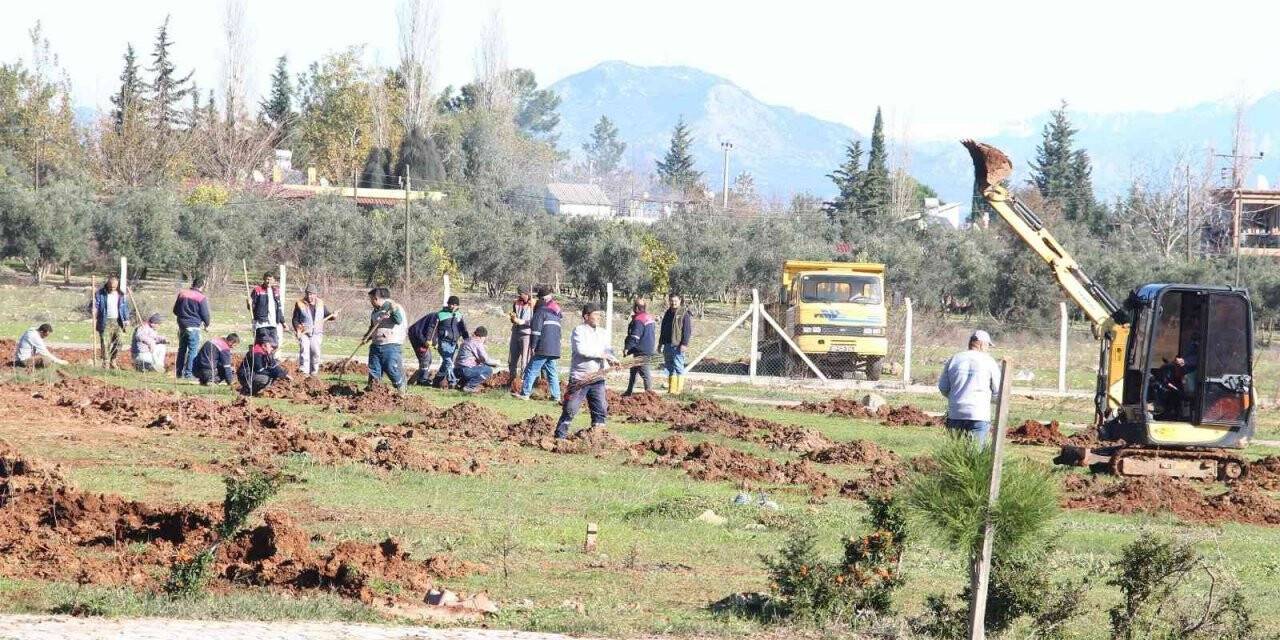 Döşemealtı’nda 17 bin fidan toprakla buluştu