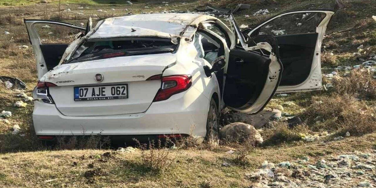 Gurbetçi aile tatil yolunda faciayı yaşadı