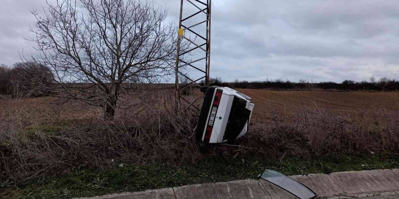 Kırklareli’nde trafik kazası: 2 yaralı