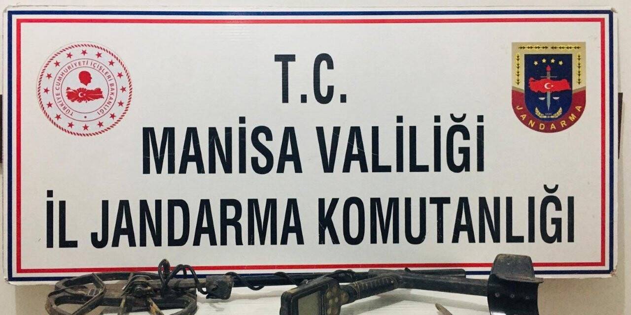 Manisa’da 1. derece sit alanında kaçak kazıya suçüstü