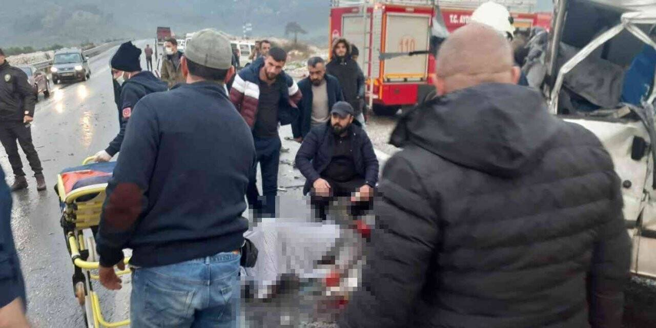 Aydın’da yağış kaza getirdi: 1 ölü