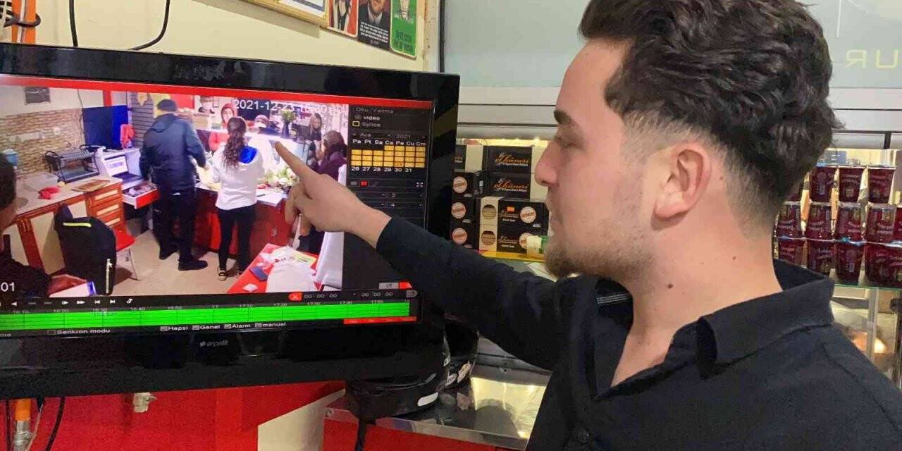 Tırnakçı kadınların numarasını esnafın dikkati bozdu