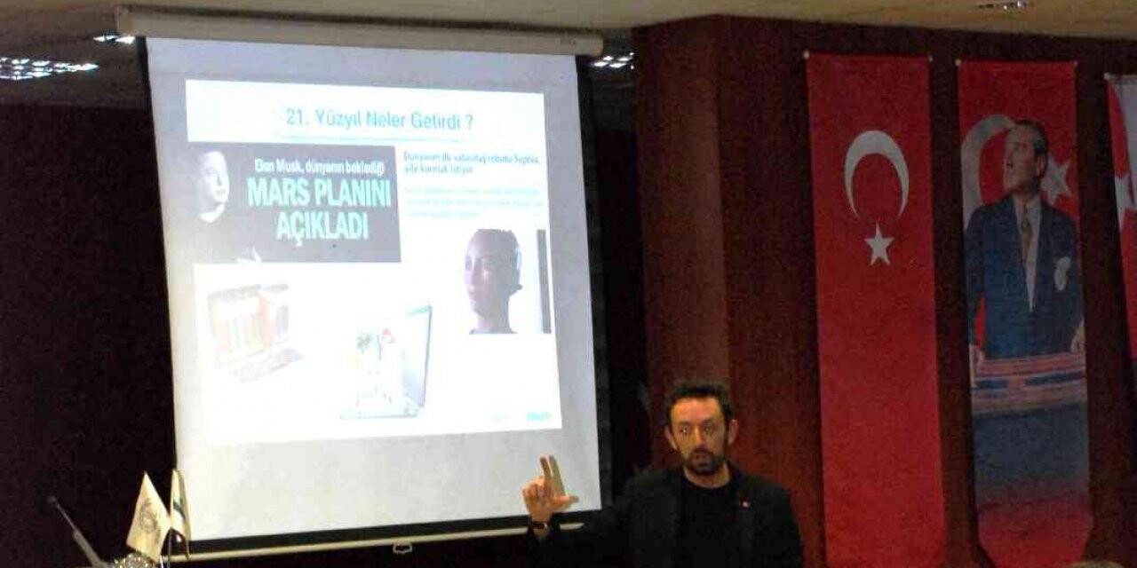 Serkan Can Zengin, Anadolu Üniversitesi’nde öğrencilerle buluştu