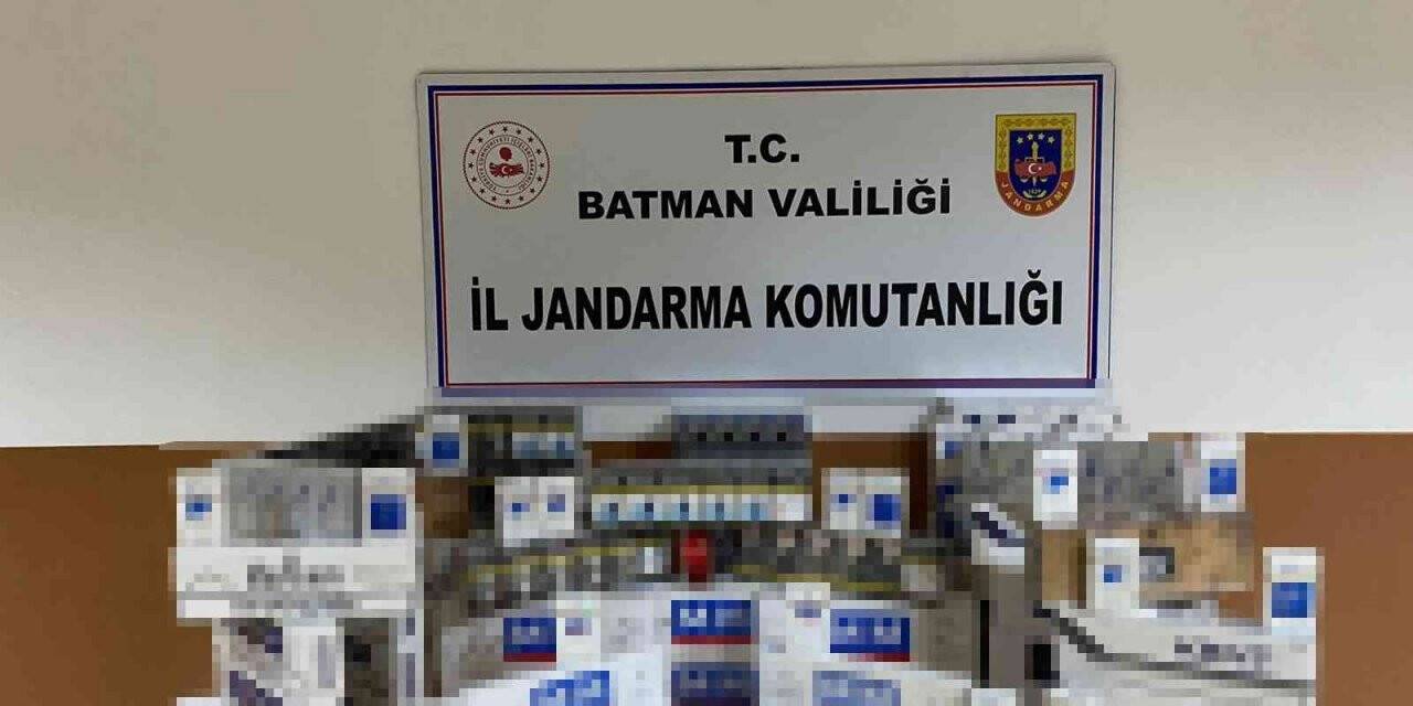 Batman’da bin 162 paket kaçak sigara ele geçirdi