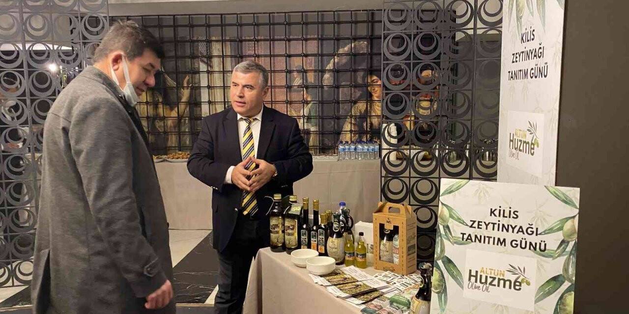 Coğrafi işaretli ‘Kilis Zeytinyağı’ İstanbul’da tanıtıldı