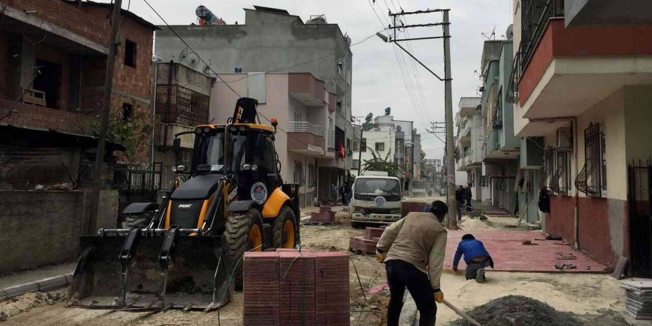 Akdeniz’de yol çalışmaları aralıksız sürüyor