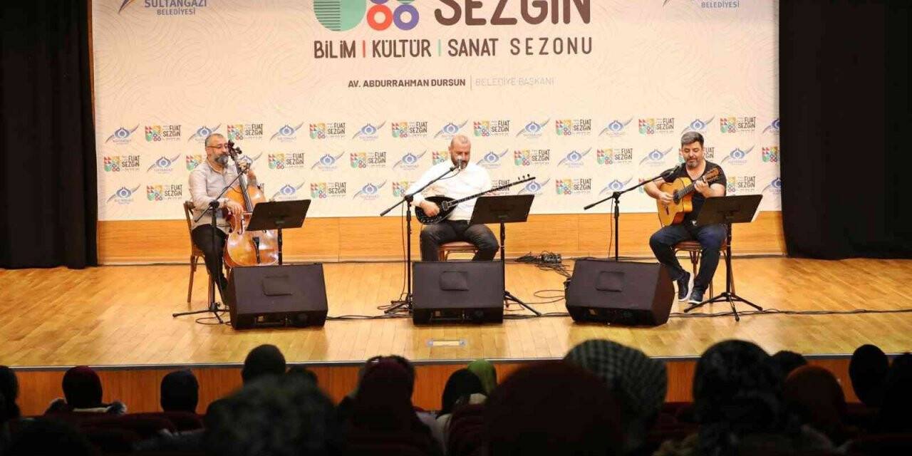 Şems Trio, en sevilen Anadolu ezgilerini Sultangazililer için seslendirdi