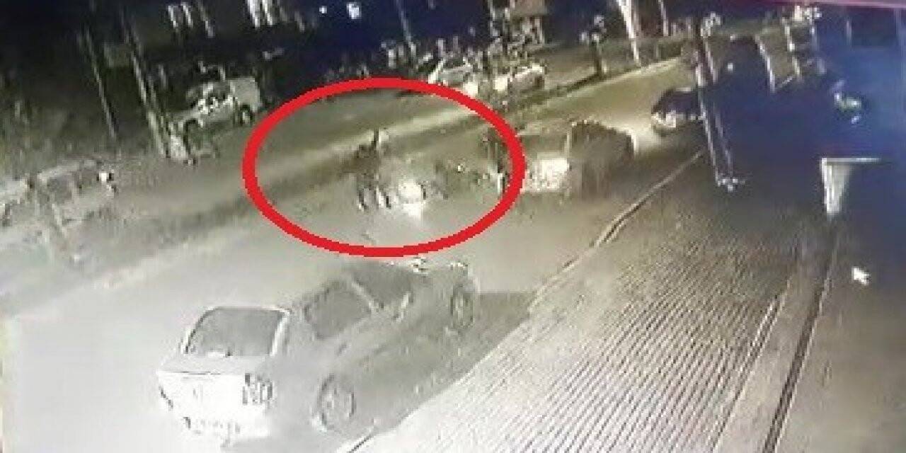Genç kadın kuryeyi acımasızca böyle darp ettiler