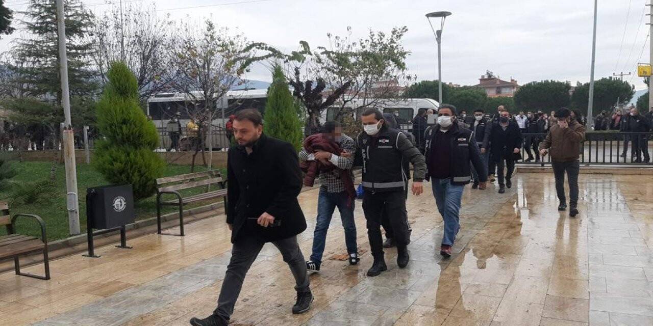 Konya dahil 27 ilde düzenlenen tırpan operasyonunda İzmir’de 11 tutuklama