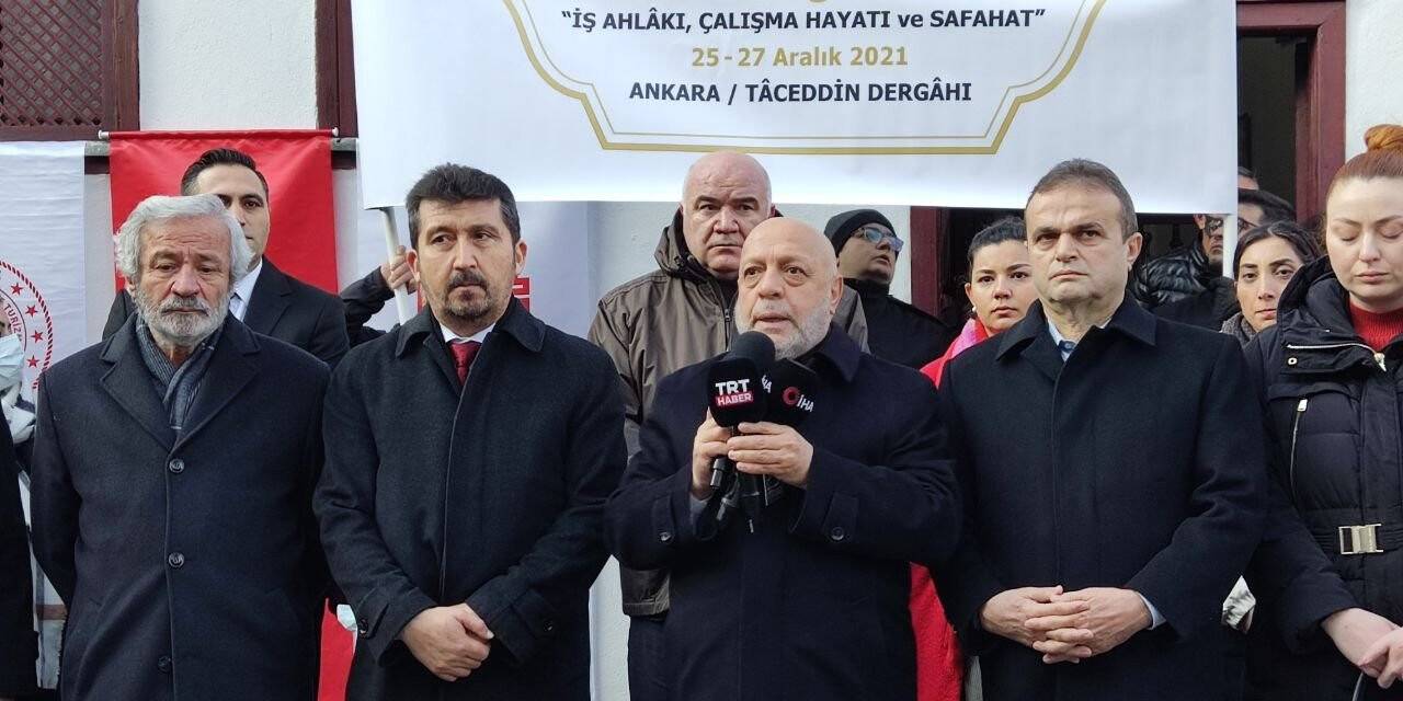 HAK-İŞ ve TYB’nin düzenlediği 5. Ahlak Şurası’nın sonuç bildirisi açıklandı