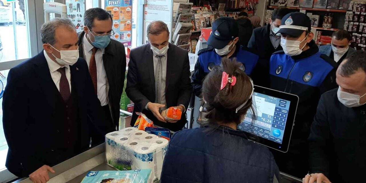 Marketlerde raf ve kasa fiyatları karşılaştırıldı