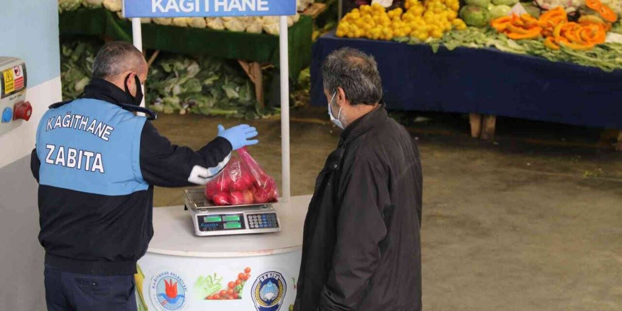 Kağıthane zabıtasından fahiş fiyat denetimi
