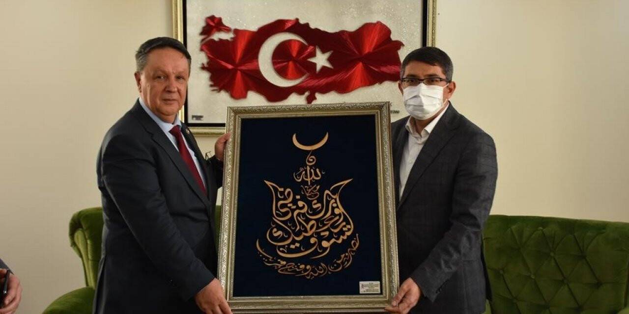 Başkan Çelik BBP heyetini ağırladı