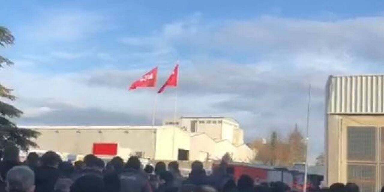 Arçelik işçilerinin eylemi devam ediyor