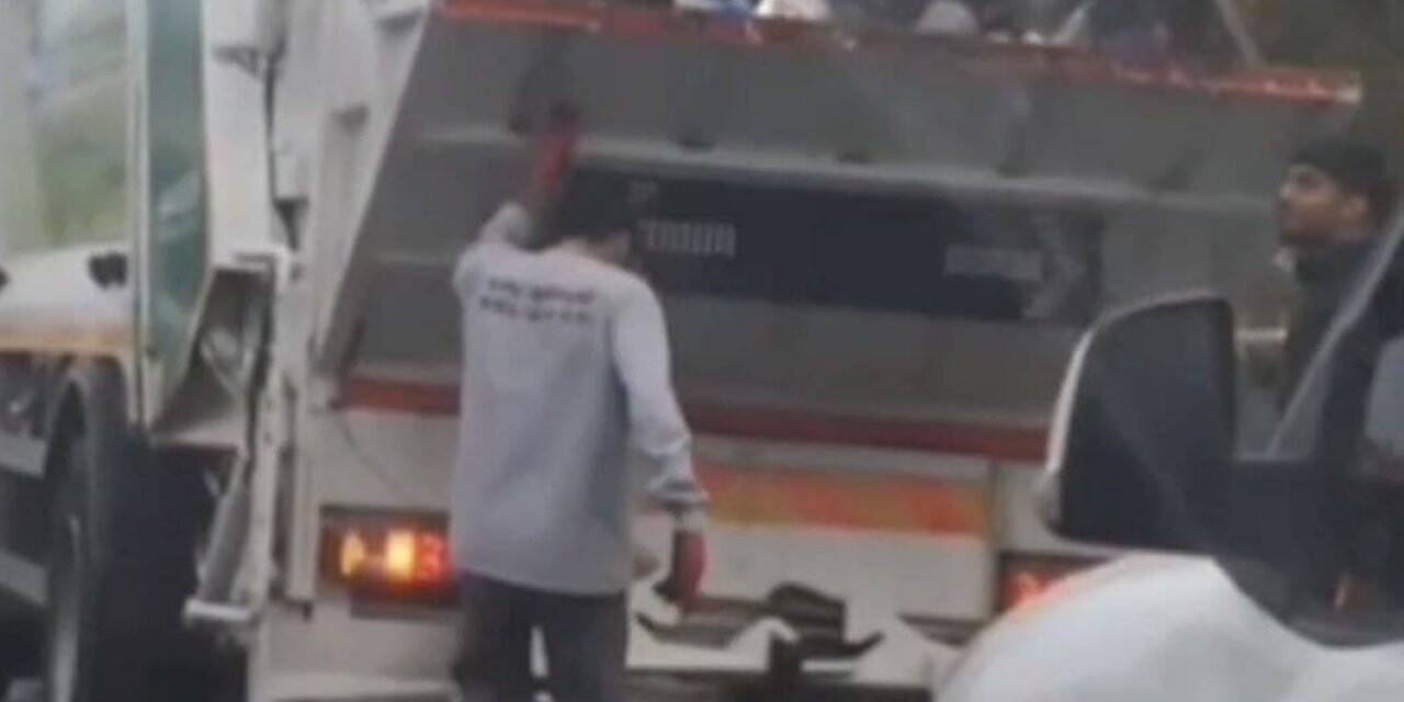 Trakya’da sıradan bir gün: Bir yandan çöp topladı, diğer yandan Roman havası oynadı