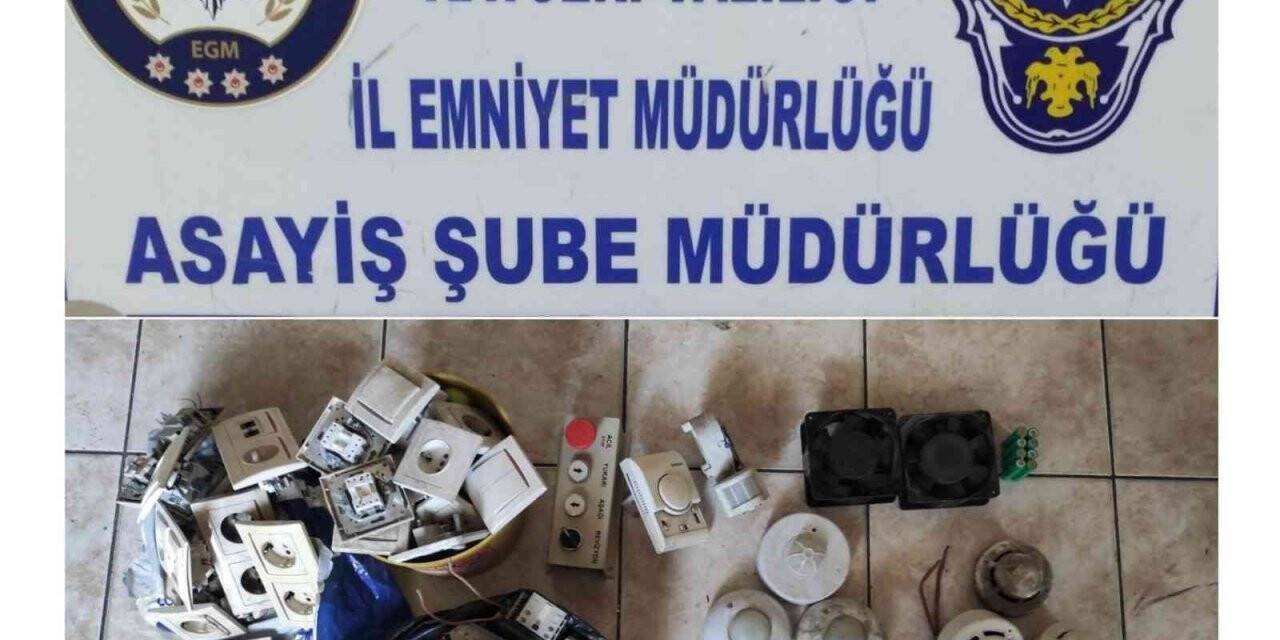 İş yerinden hırsızlık yapan 4 kişi kaçarken yakalandı
