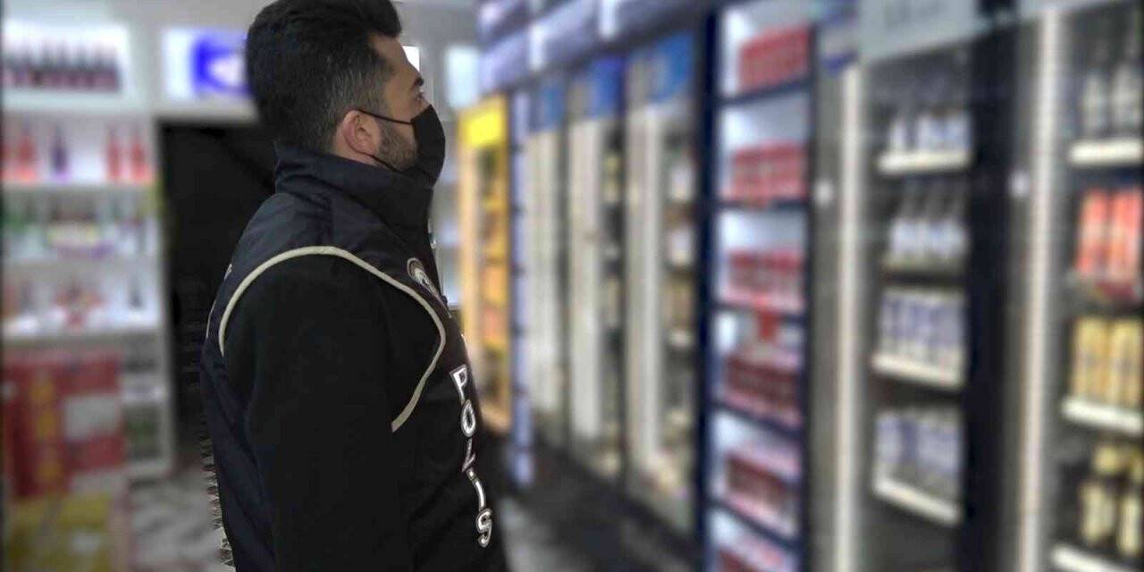 Kırıkkale’de iş yerlerine sahte alkol denetimi