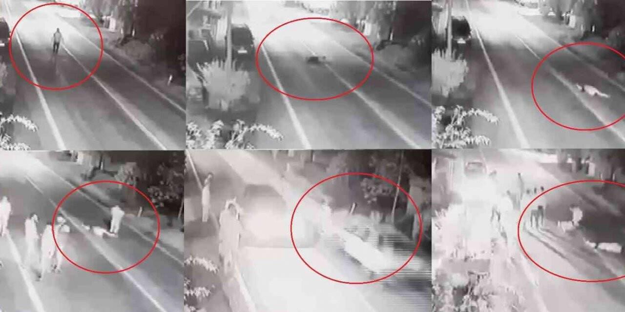 Ölüme böyle gitti... Feci kaza anı kamerada