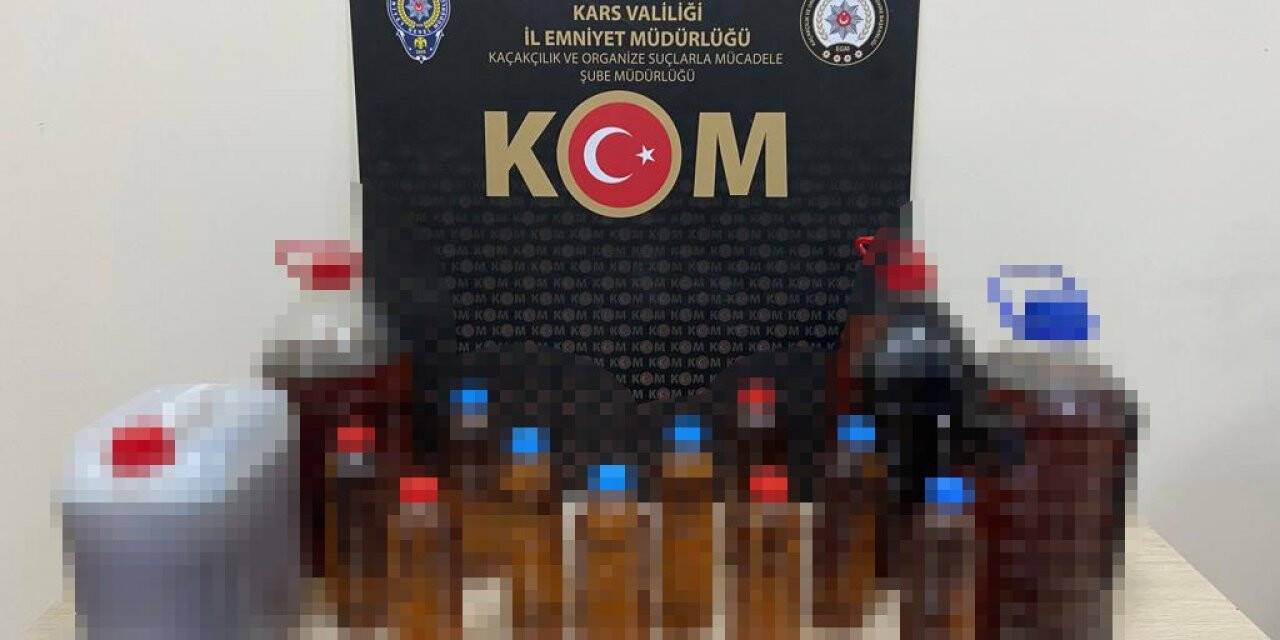 Kars’ta polisten tekel bayilerine operasyon