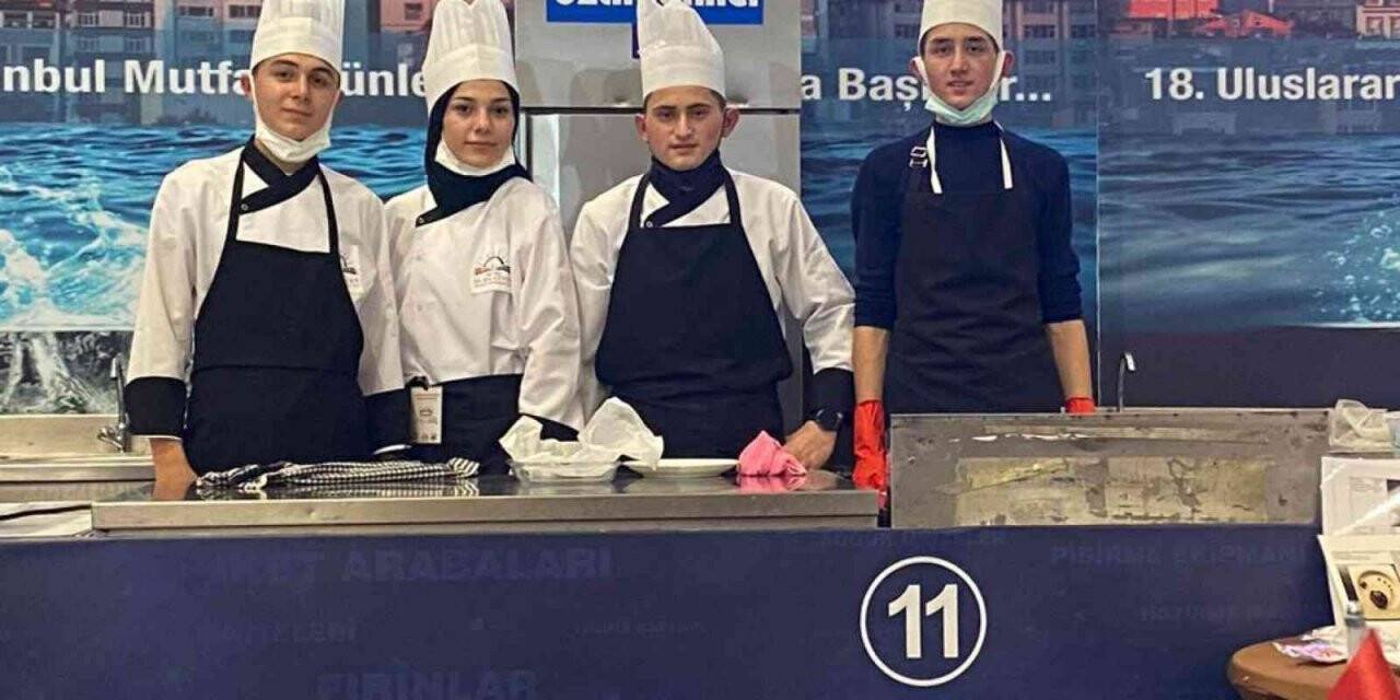 Akçakocalı aşçılar gümüş madalya kazandı