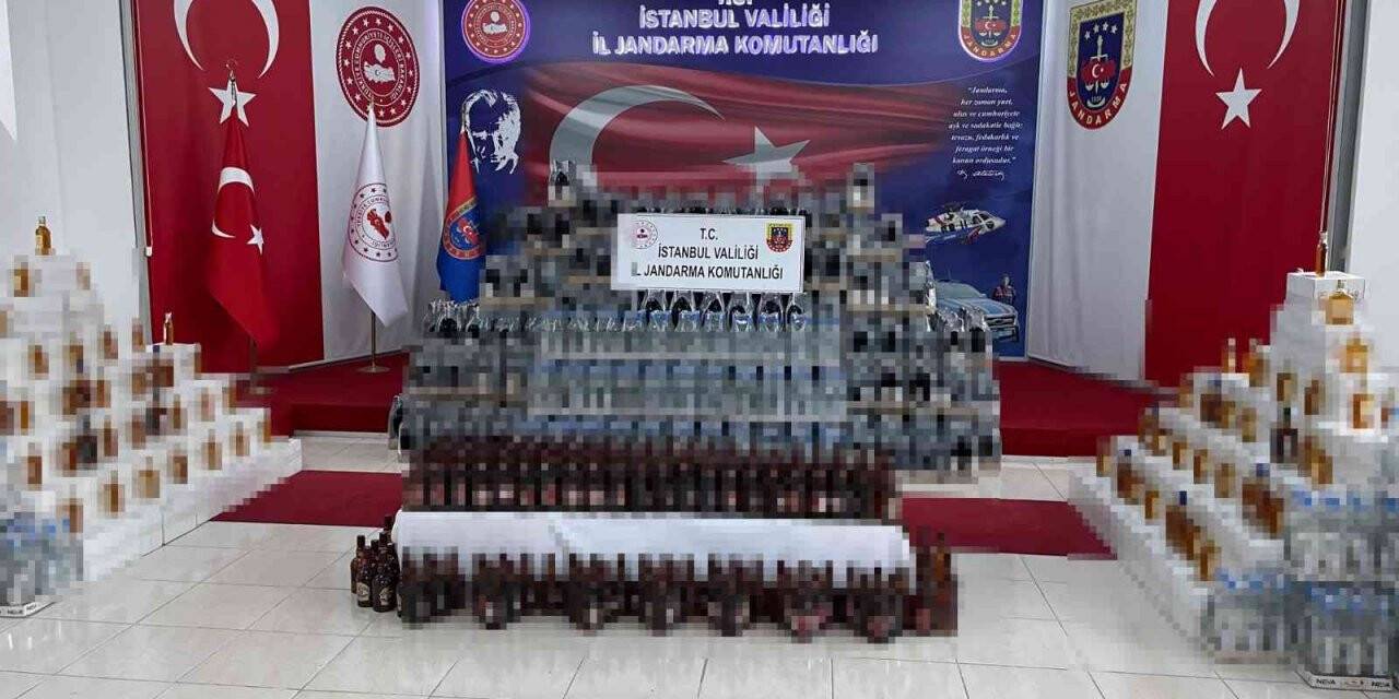 İstanbul’da yılbaşı öncesi 7 bin 400 litre sahte içki ele geçirildi