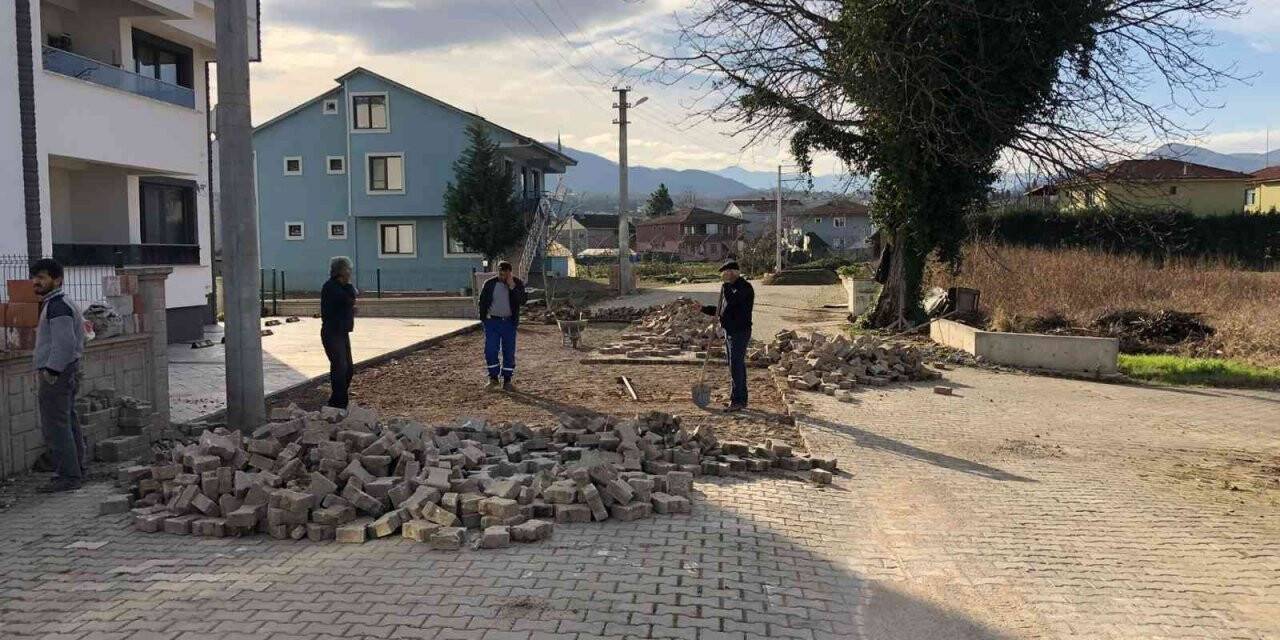 Başiskele’de üst yapı çalışmaları devam ediyor