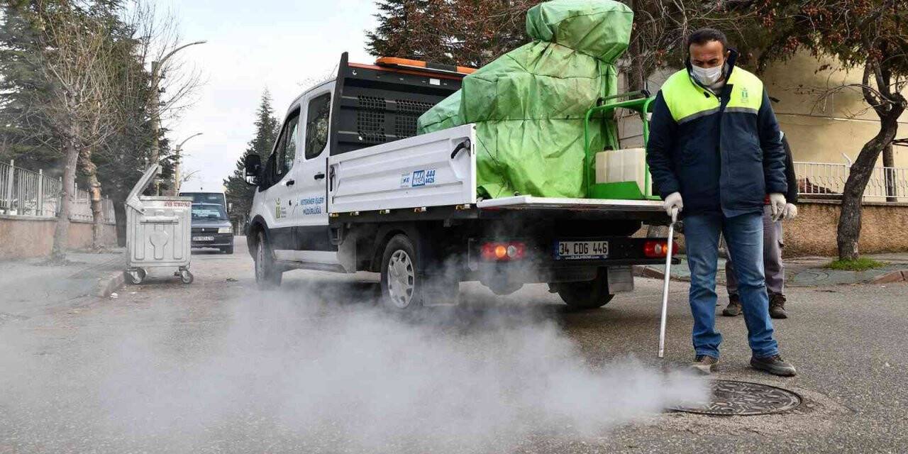 Rögar kapaklarında ilaçlama çalışmaları hız kesmiyor