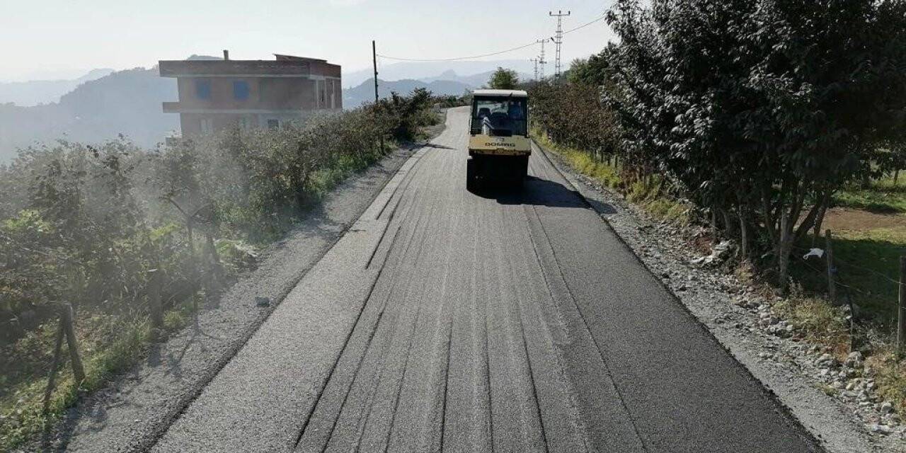 Ordu’da asfalt rekoru: 30 ayda 1500 km asfalt ve beton yol