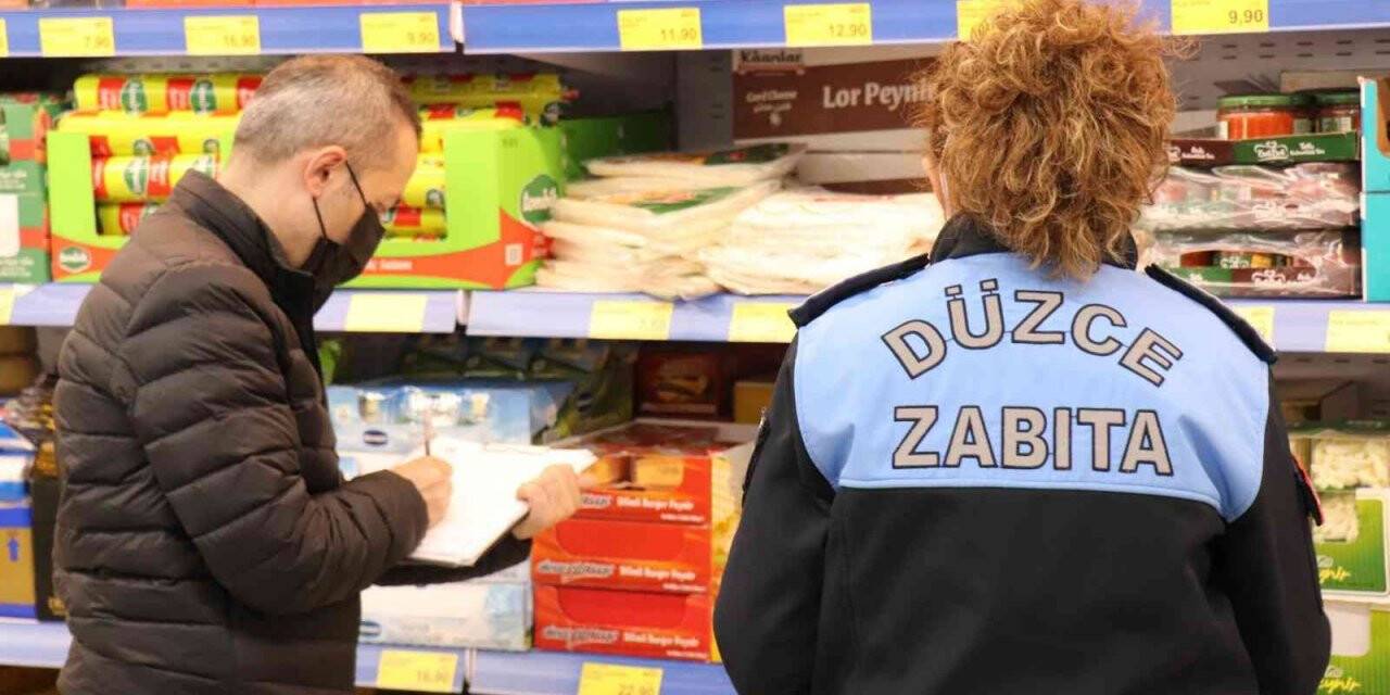 Zincir marketlerde denetim