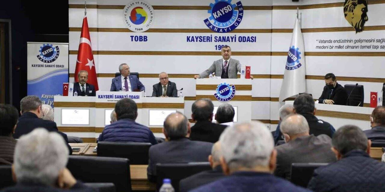 KAYSO Başkanı Büyüksimitci: "Tüm zorluklara rağmen 2021 yılında üç çeyrektir ekonomimizi büyütmeyi başardık"