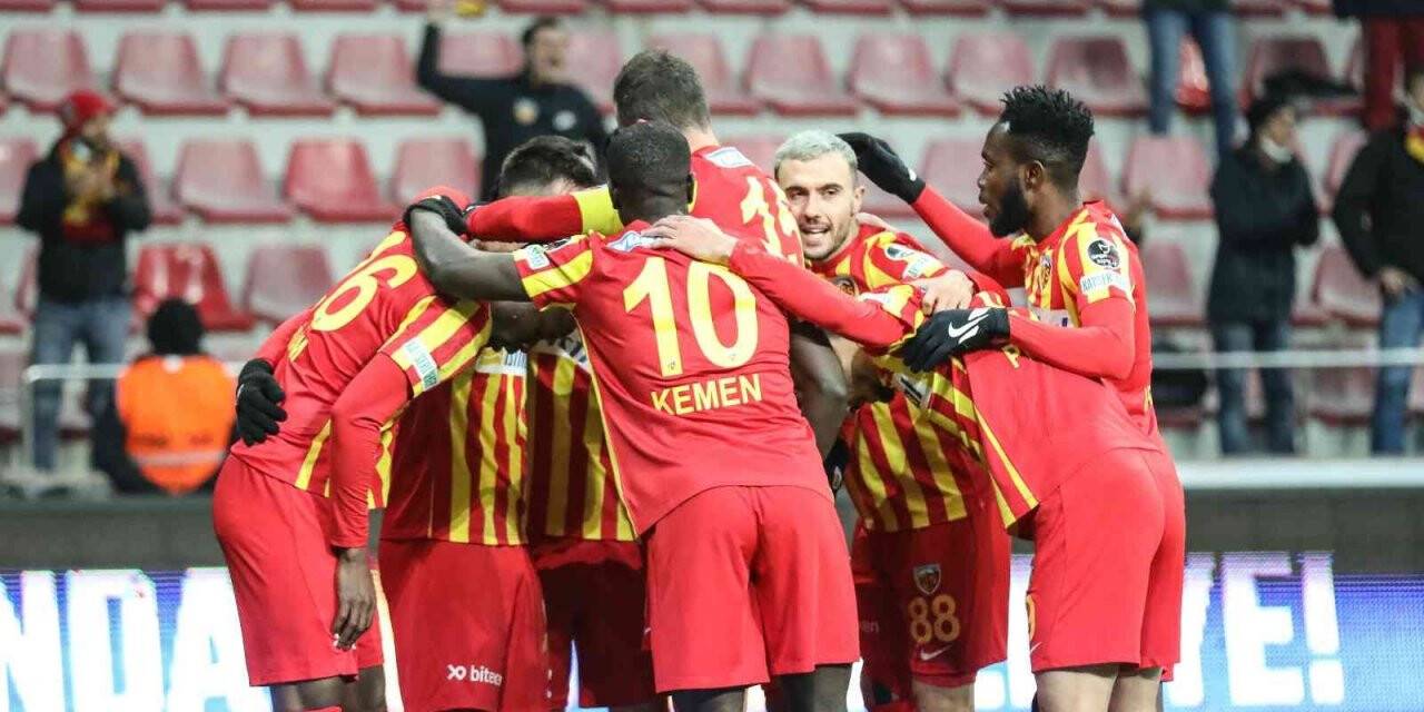 Kayserispor 3 maç sonra kazandı