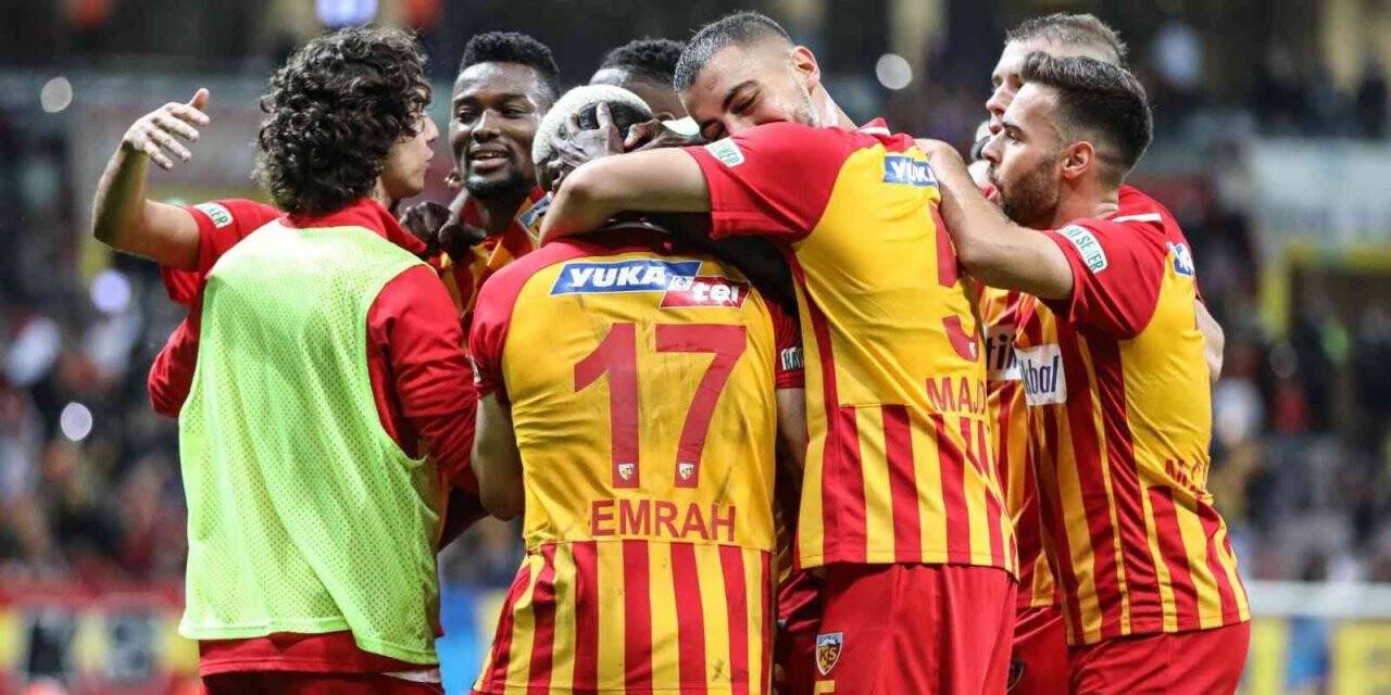 Kayserispor ilk yarıda 24 puan topladı