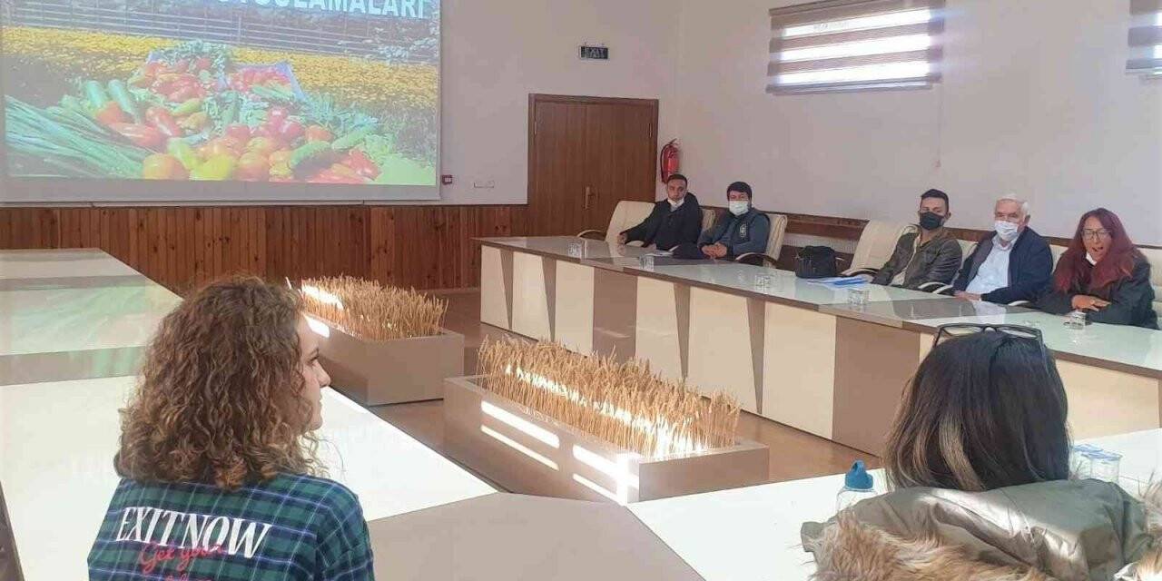 “İyi Tarım Uygulamaları ve Organik Tarım Eğitimleri” devam ediyor
