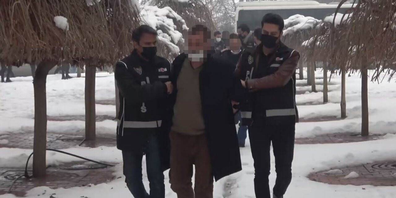 Konya’da "Tırpan" operasyonunda 9 kişi tutuklandı