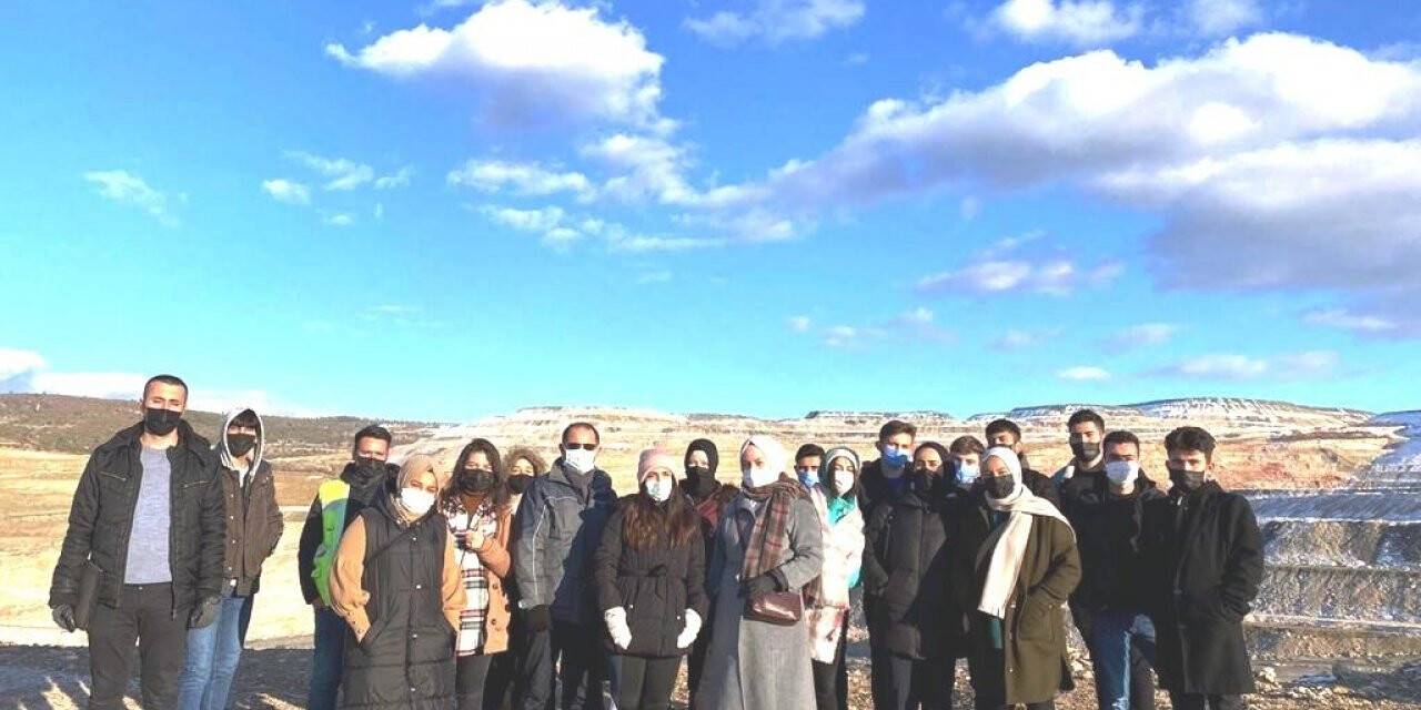 Hisarcık MYO’dan Hisarcık Konsantratör Tesisleri’ne teknik gezi