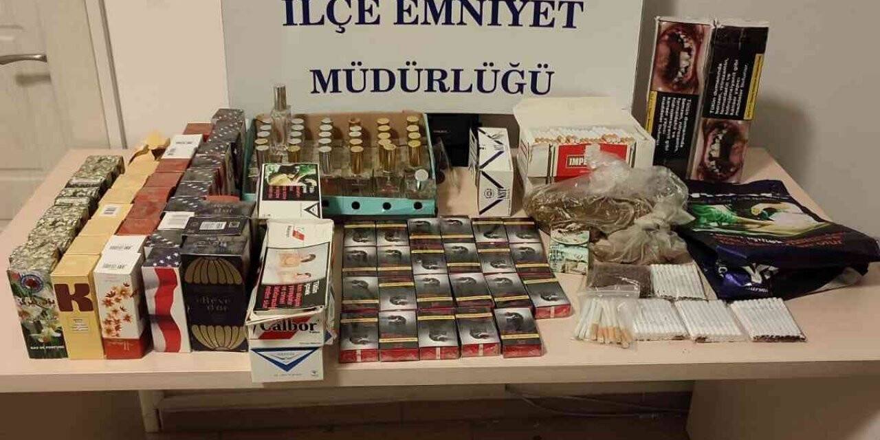 Datça’da kaçak tütün operasyonu
