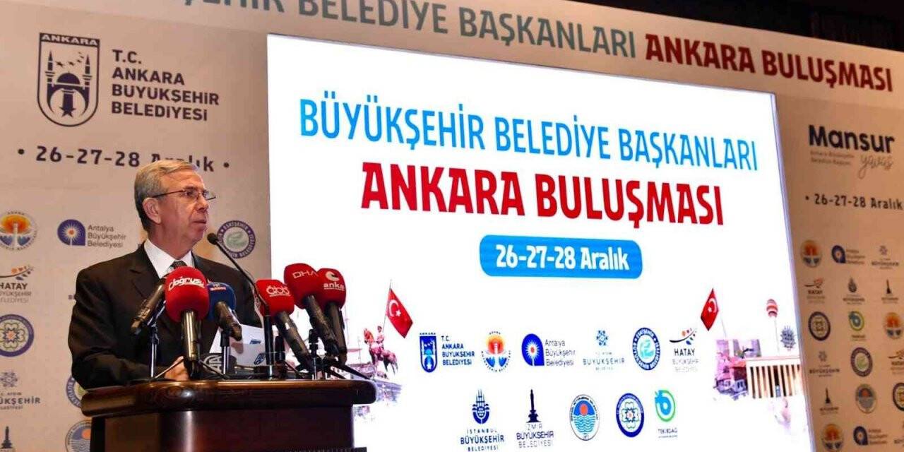 Büyükşehir belediye başkanları Kızılca Gün’de Başkent’te buluştu
