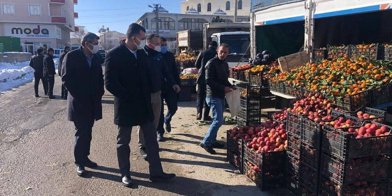 Kaymakam Savar’dan esnaf ziyareti