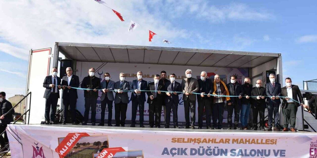 Şehzadeler Belediyesi’nden Selimşahlar’a 1 milyonluk tesis