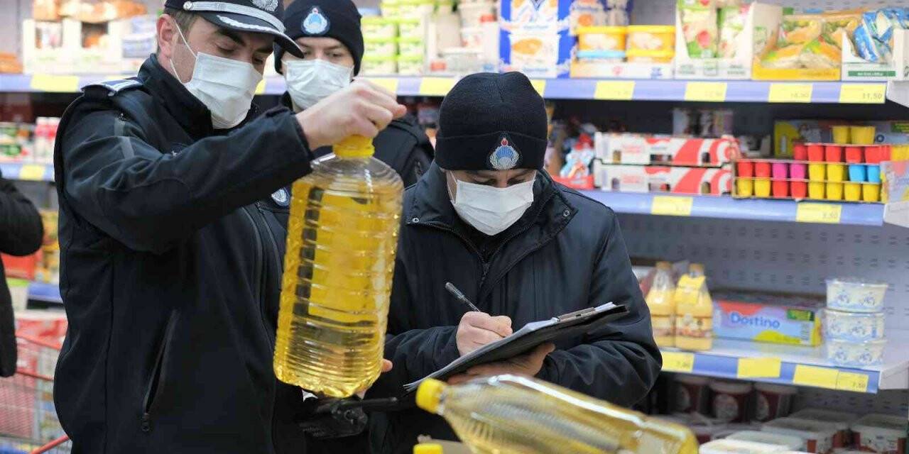 Zabıtadan etiket denetimi