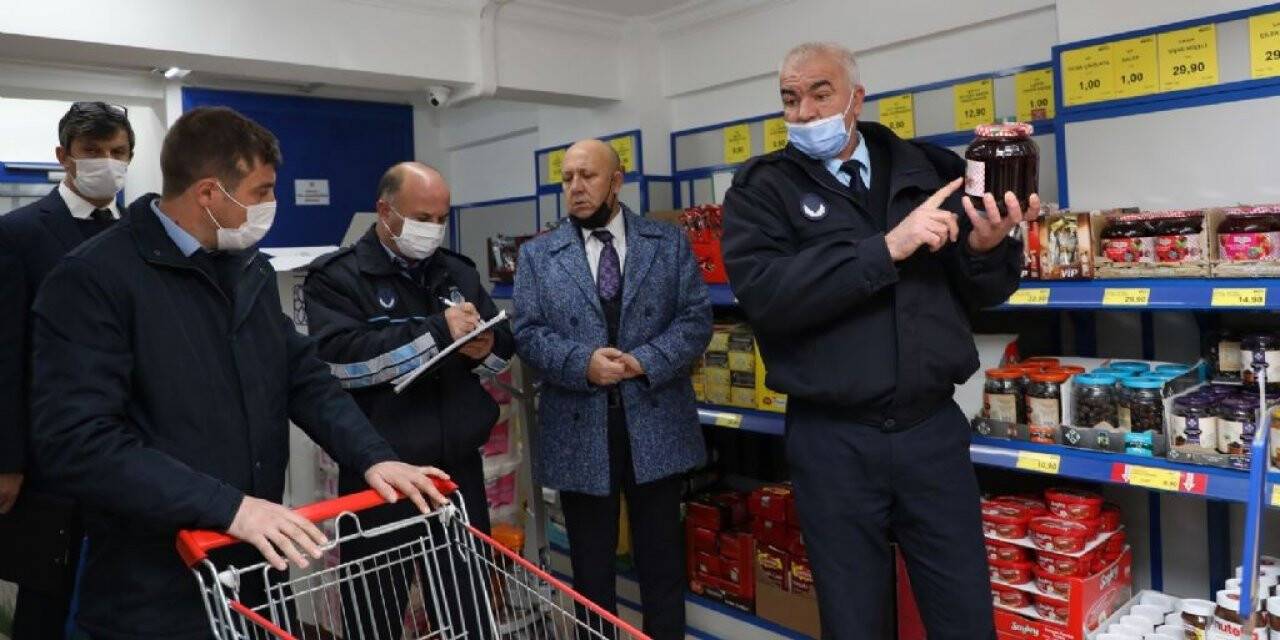 Afyonkarahisar’da marketlere denetim