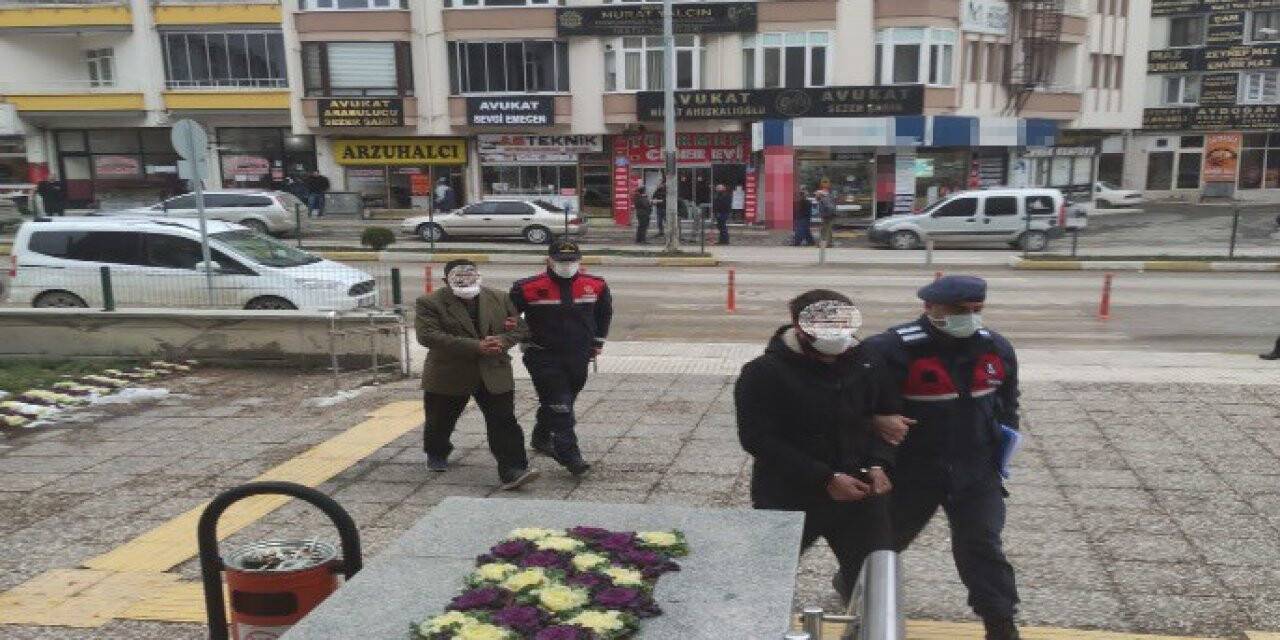 Jandarma’dan akü hırsızlarına suçüstü