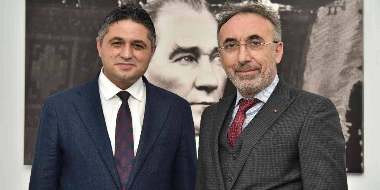 Sanayi Bölgeleri Genel Müdürü Turan’dan Aliağa Belediyesine ziyaret