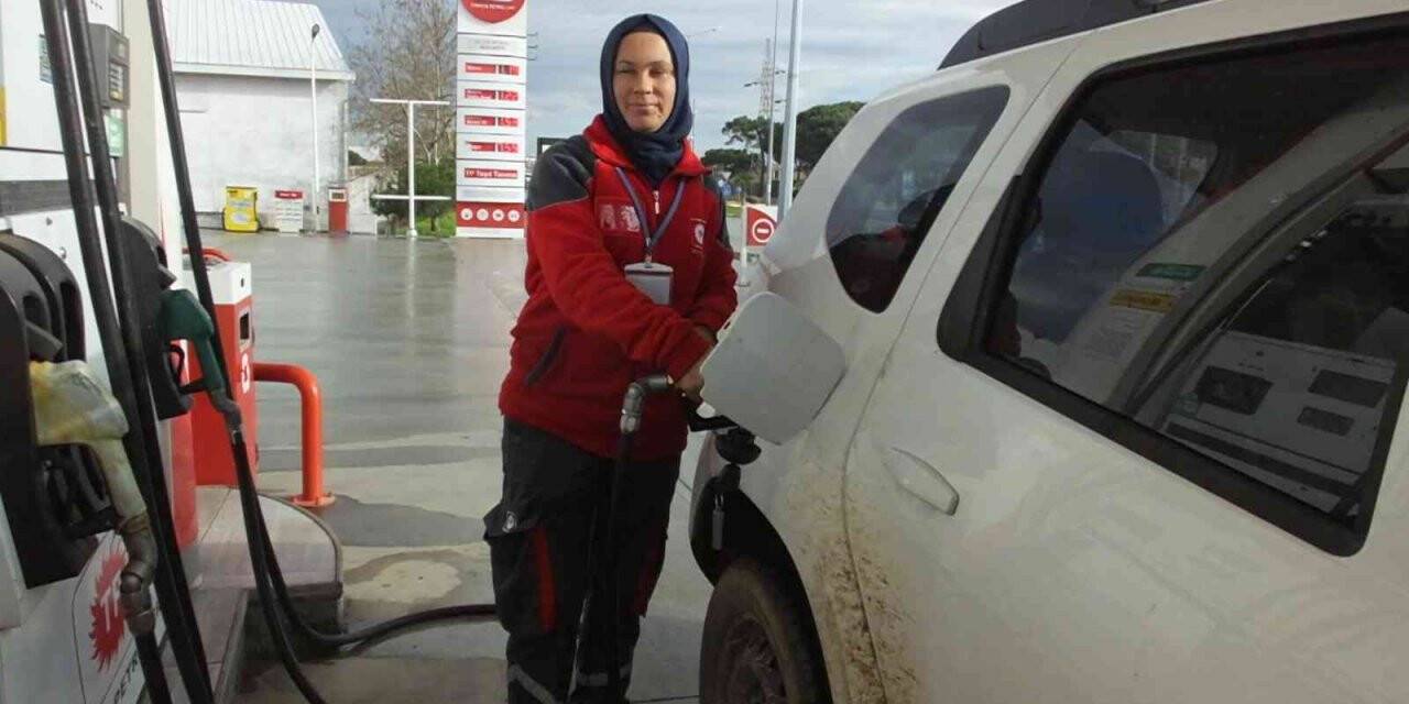 Balıkesir’de kadın akaryakıt pompacılarının sayısı artıyor